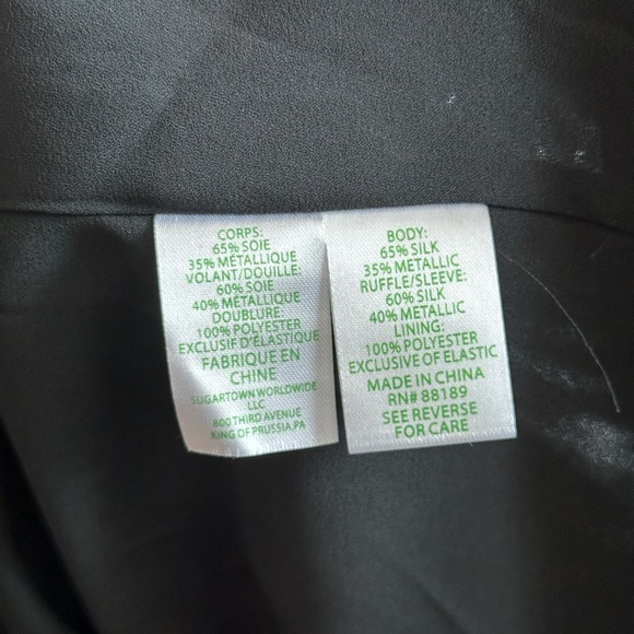 Lilly Pulitzer Womens avelynn silk dress Size 2 Onyx Seeing Spots Metalic Clip - Picture 6 of 7